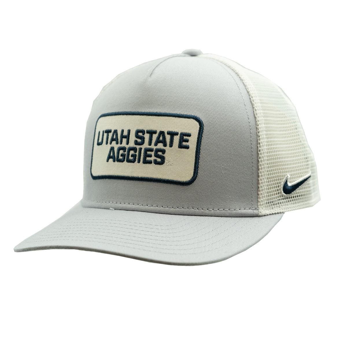 U STATE AGGIES キャップ グレー/ネイビー (2) Caps | USU Campus Store